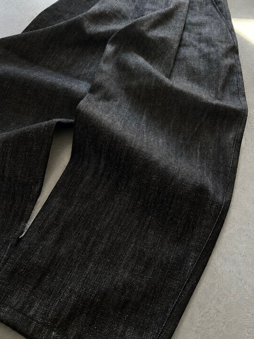 Jeans raw denim neri