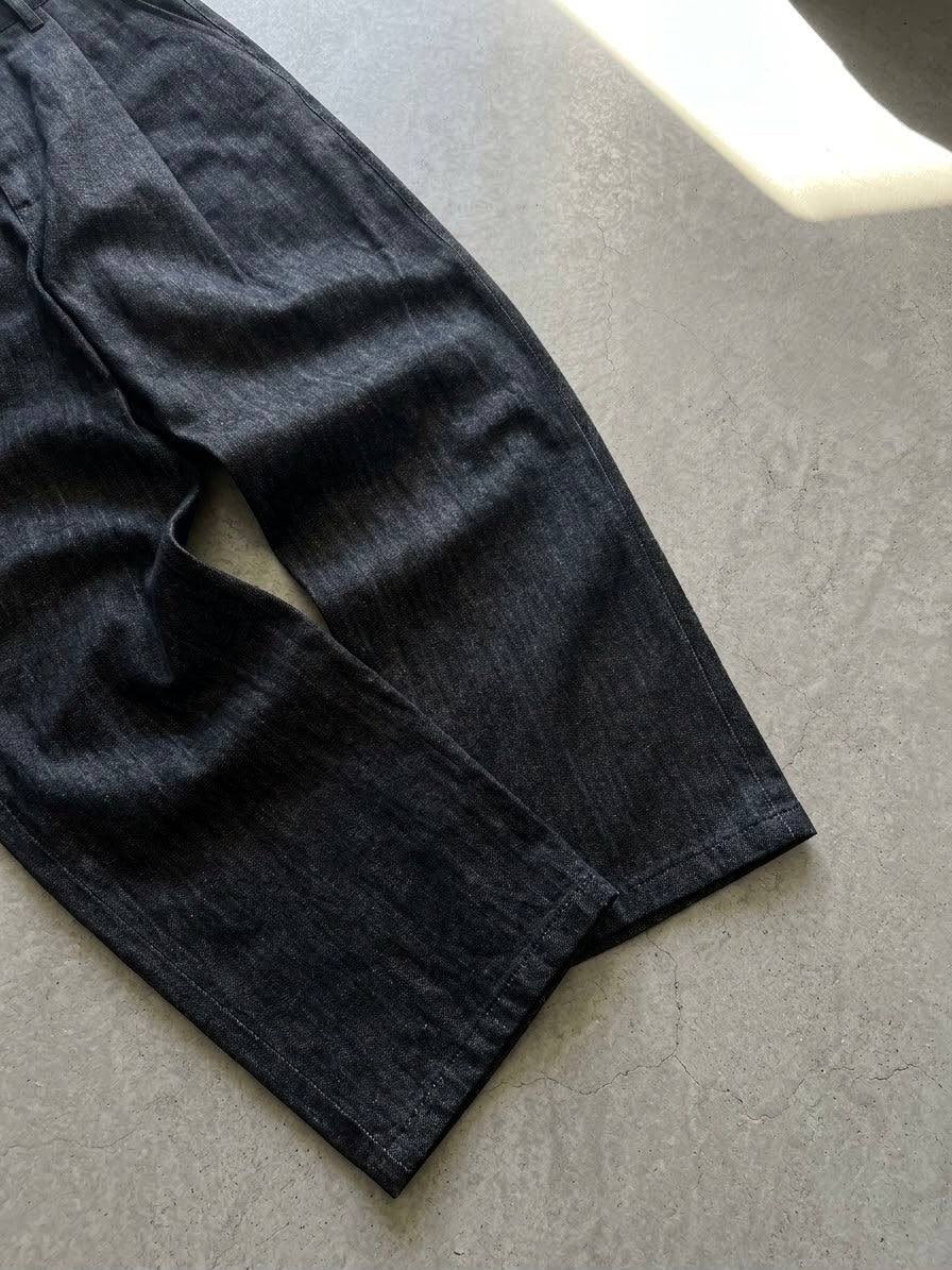 Jeans raw denim neri